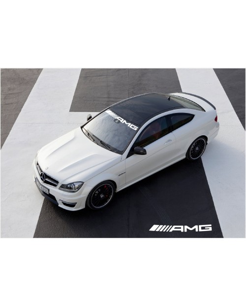 Aufkleber passend für Mercedes Benz AMG Frontscheibe Aufkleber Neu logo 950mm