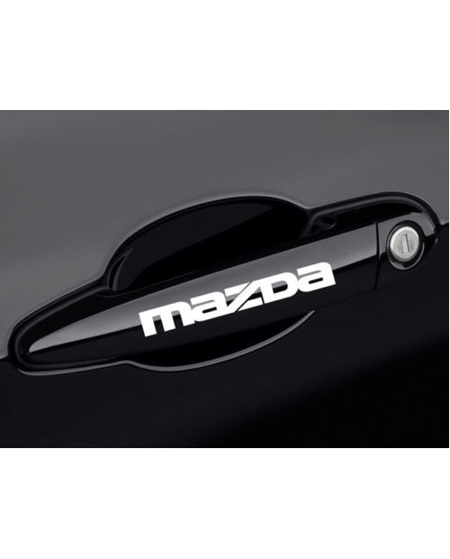 Aufkleber passend für Mazda Türgriff Aufkleber 4 Stk.