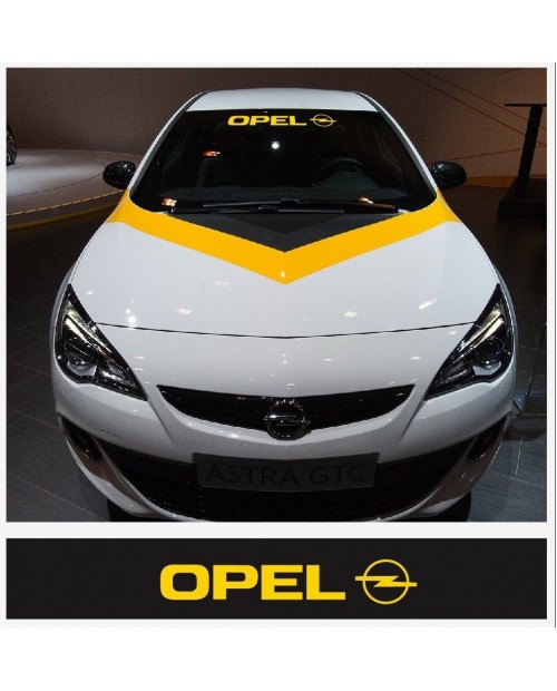 Aufkleber passend für Opel Frontscheiben Sonnenblendstreifen Aufkleber