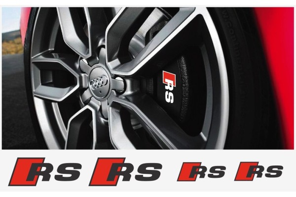 Aufkleber passend für Audi RS Bremssattel Aufkleber S-line