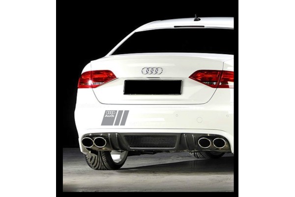 Aufkleber passend für Audi Heckaufkleber Aufkleber 20cm 2Stk. Satz