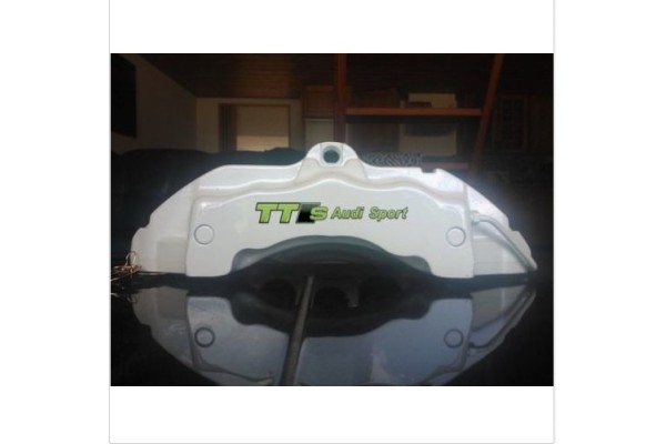Aufkleber passend für Bremssattel Aufkleber TTS Audi Sport  2Stk. Satz 150mm