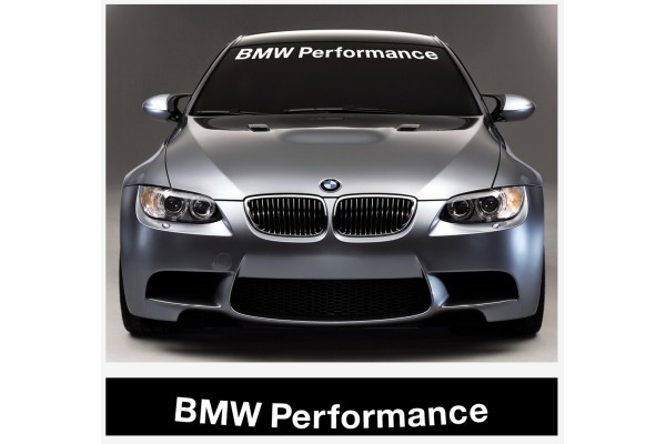 Aufkleber passend für BMW Performance Frontscheiben Aufkleber 950 mm / 1400 mm