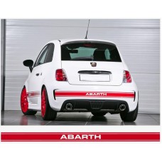 Aufkleber passend für Fiat 500 Abarth Heckstreifen 1800mm x 91mm