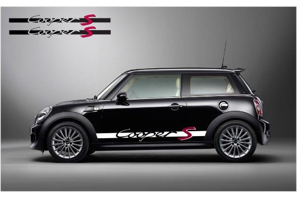 Aufkleber passend für MINI Cooper S Seitenaufkleber Aufkleber Satz