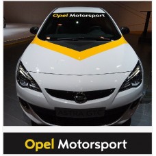 Aufkleber passend für Opel Motorsport Frontscheiben Sonnenblendstreifen Aufkleber