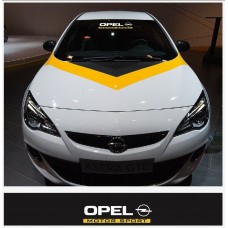 Aufkleber passend für Opel Motorsport Frontscheiben Sonnenblendstreifen Aufkleber