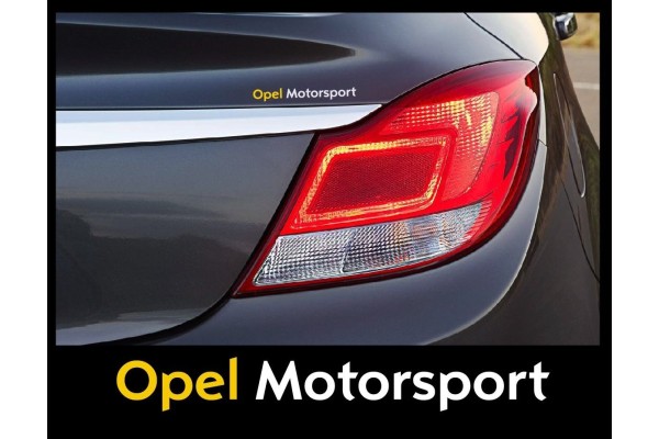 Aufkleber passend für Opel Motorsport Seitenaufkleber Aufkleber 2 Stk. 150Mm