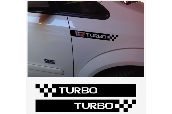 Aufkleber passend für Opel Turbo OPC Blende Seitenblinker Aufkleber Vectra Corsa Astra Zafira A B C D