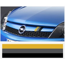 Aufkleber passend für Opel motorsport streifen 22cm x 5cm