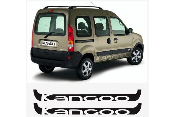 Aufkleber passend für Renault Kangoo Pampa Seitenaufkleber 2 Stk. Satz