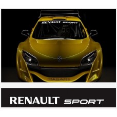 Aufkleber passend für Renault Sport Frontscheibe Aufkleber  Clio Twingo Megane Laguna Aufkleber passend für Renault Sport Frontscheibe Aufkleber  Clio Twingo Megane Laguna