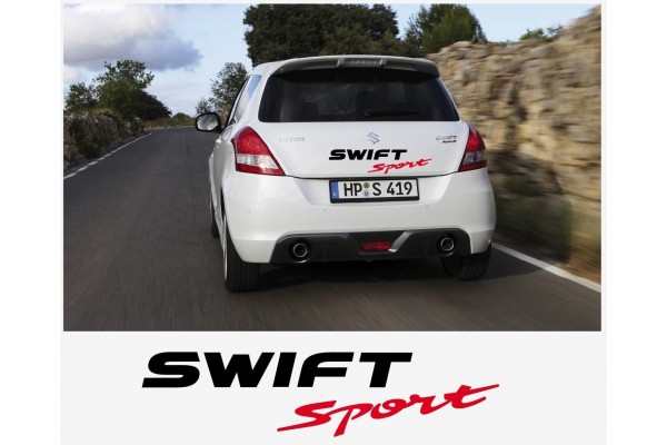 Aufkleber passend für Suzuki Swift Sport Heckaufkleber Aufkleber Satz 60cm