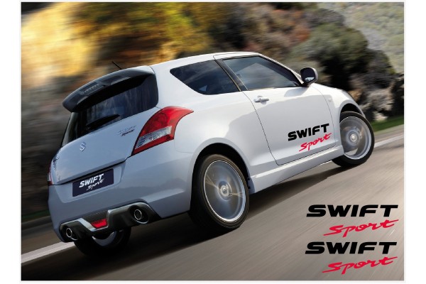 Aufkleber passend für Suzuki Swift Sport Seitenaufkleber Aufkleber Satz 60cm 2Stk.