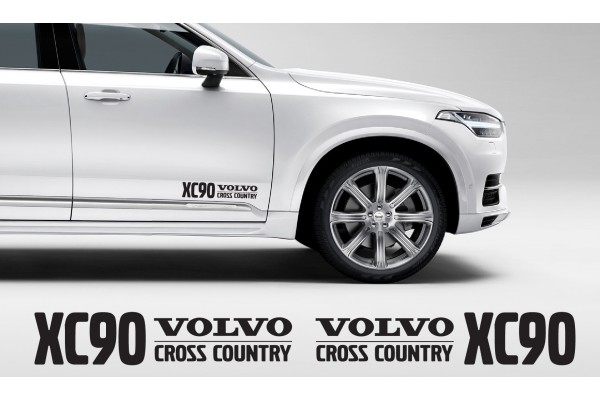 Aufkleber passend für Volvo XC90 Cross Country Aufkleber 400mm