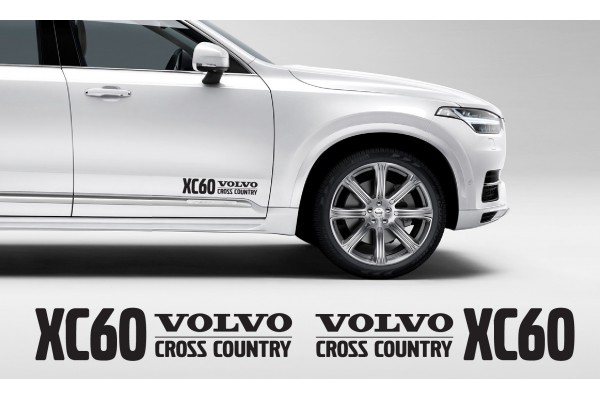 Aufkleber passend für Volvo XC60 Cross Country Aufkleber 400mm