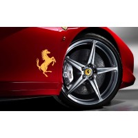 Aufkleber passend für Ferrari Seitenaufkleber Aufkleber Satz Cavallino Rampante 2 Stk. Ferrari Pferd Aufkleber passend für Ferrari Seitenaufkleber Aufkleber Satz Cavallino Rampante 2 Stk. Ferrari Pferd