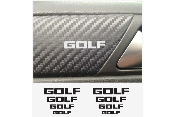 Aufkleber passend für VW Golf Armaturaufkleber 8Stk. Satz