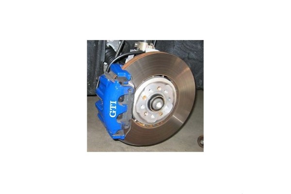 Aufkleber passend für VW GTI Bremssattel Aufkleber Satz Golf 1 2 3 4 5 Polo Lupo Scirocco Passat