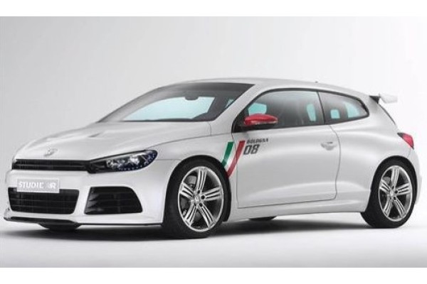 Aufkleber passend für VW Scirocco Studie R Seitenaufkleber Aufkleber Satz Farbe/Schrif kundengerecht