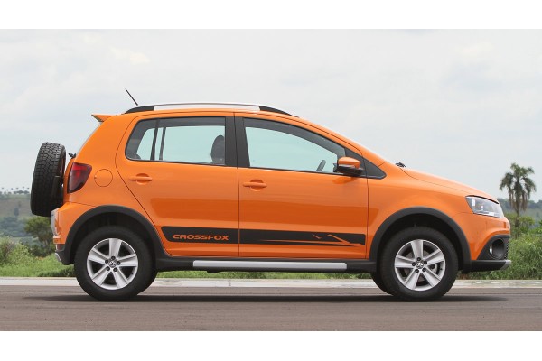 Aufkleber passend für VW Volkswagen Crossfox Seitenaufkleber Satz 2Stk,