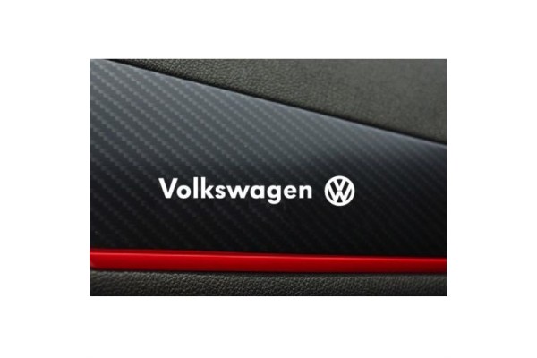 Aufkleber passend für VW Volkswagen Aufkleber 2 Stk. 120mm