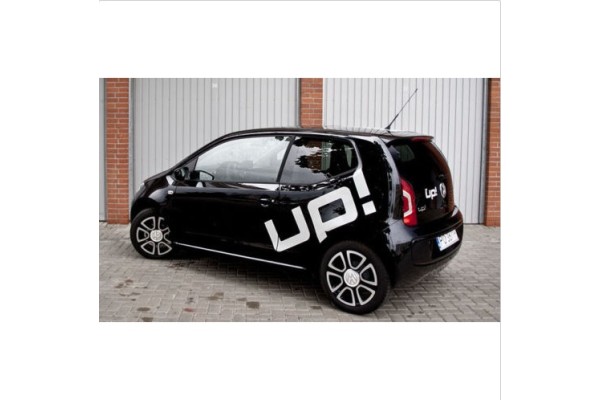 Aufkleber passend für VW Volkswagen Up Up! Seitenaufkleber Heckaufkleber Aufkleber Satz 3 Stk.