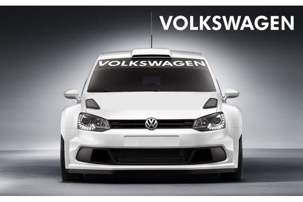 Aufkleber passend für VW Volkswagen Frontscheibe Aufkleber 