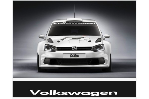 Aufkleber passend für VW Volkswagen Frontscheiben Sonnenblendstreifen Aufkleber 950 mm x 64 mm